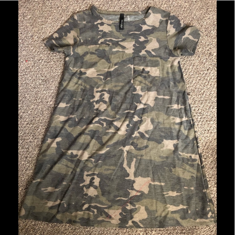 Camouflage dress